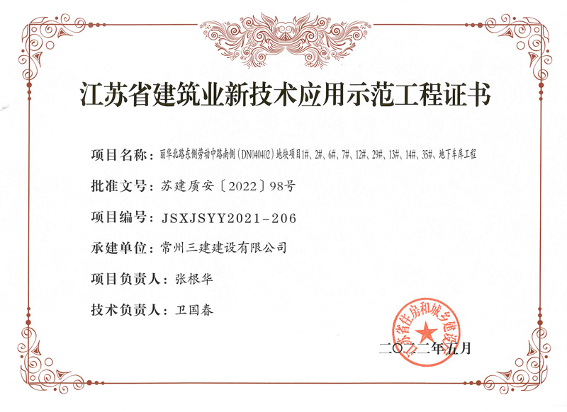 2022年度示范工程（丽华北路东侧劳动中路南侧）